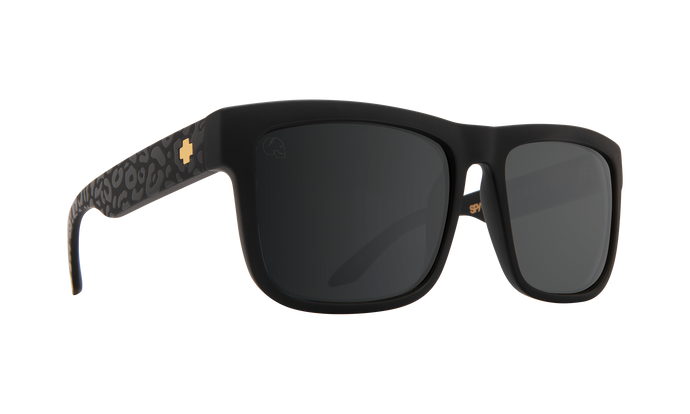 Spy Optic Sunglasses // Discord  Slayco Matte Black Leopard HD+ Silver Flash