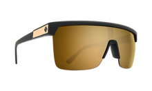 Spy Optic Sunglasses // Flynn 5050 25th Anniversary Matte Black Gold HD+ Gold Spectra